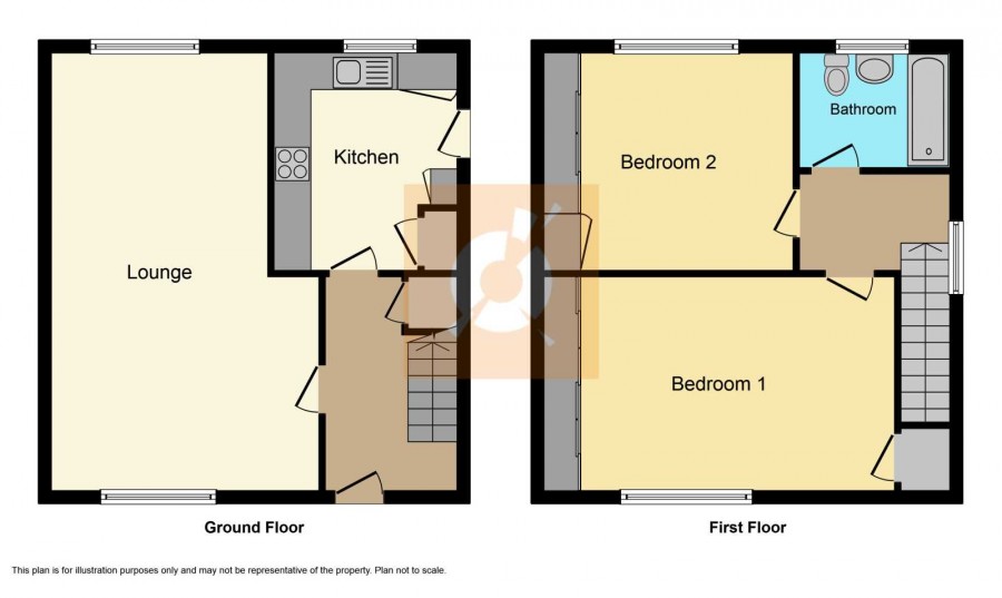 floorplan for Auchenhove Crescent, Kilbirnie