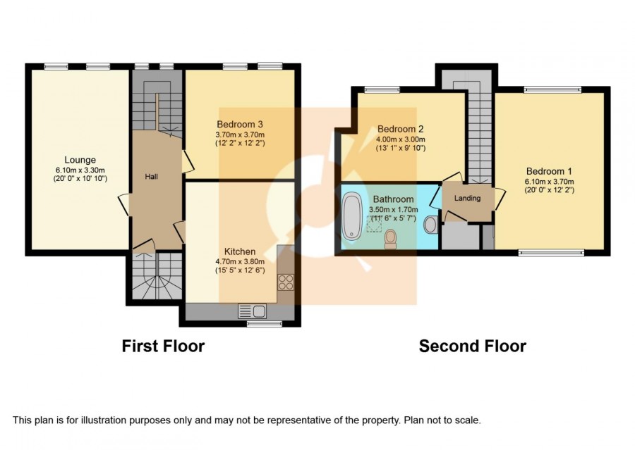 floorplan for 36 Eglinton Street, Beith