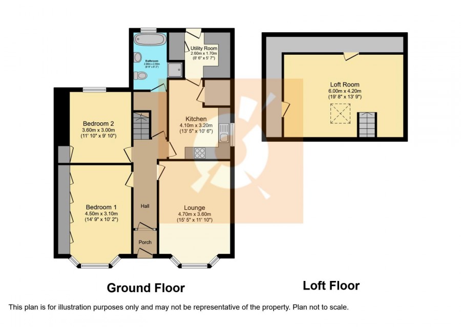 floorplan for 3 Laburnum Road, Ayr