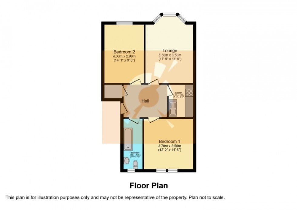 Floorplan for 1-2, 21 Walker Street, Paisley, PA1 2EP, UK