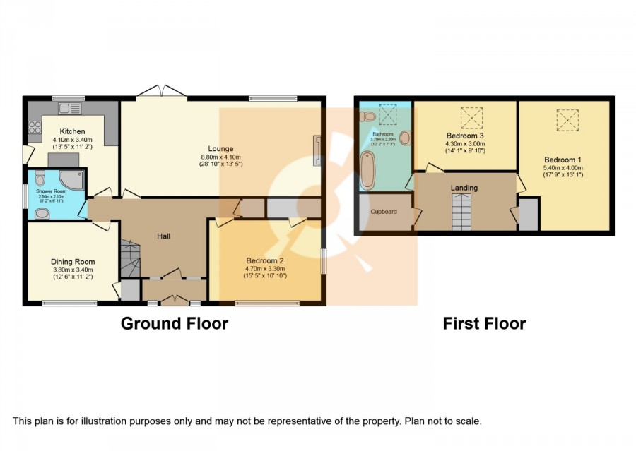 floorplan for 38 Thornly Park Avenue