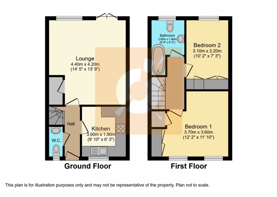 floorplan for Rosebank Gardens, Johnstone