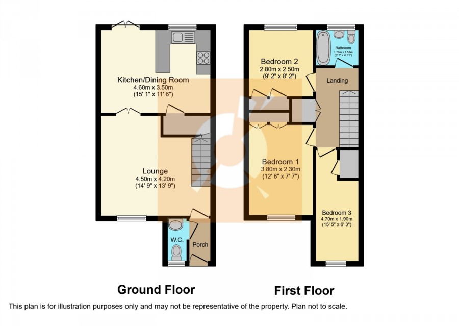 floorplan for Highgrove Road, Renfrew