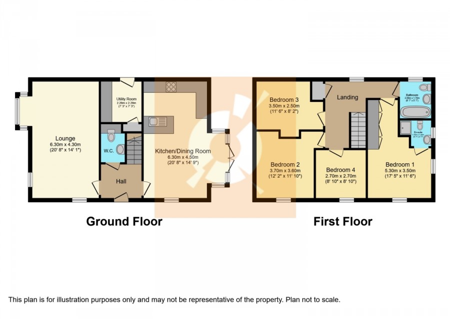 floorplan for 20 Glendale Wynd, Brookfield