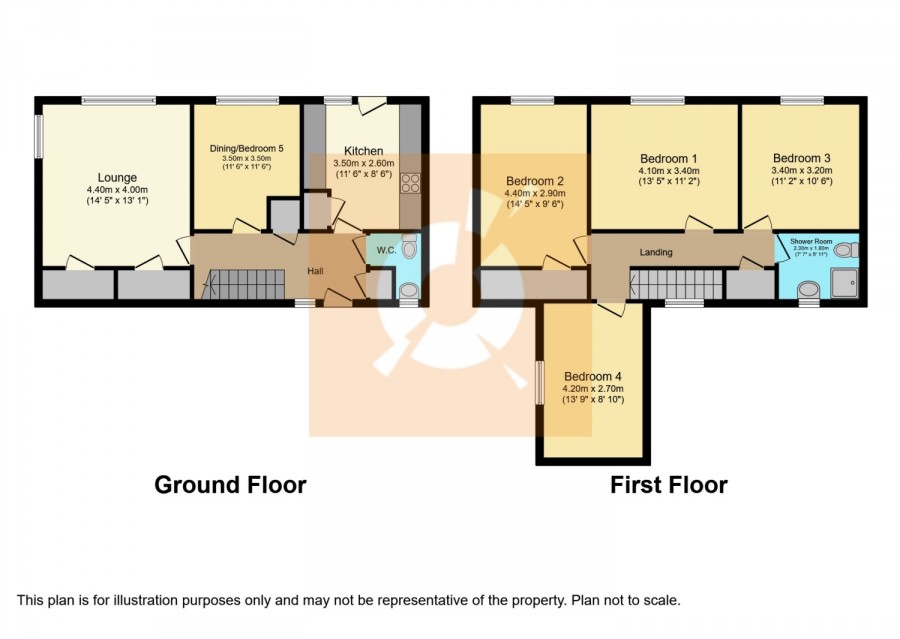 floorplan for 71 Park Green, Erskine