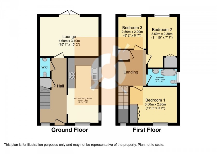 floorplan for 20 Midton Circle , Howwood