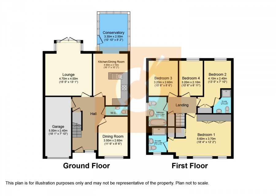 floorplan for 11 Wilson Wynd, Dalry