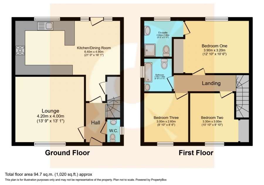 floorplan for 184 Deveron Road, Troon