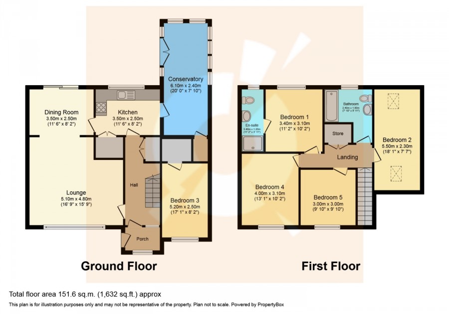 floorplan for 103 Lomond Crescent, Beith