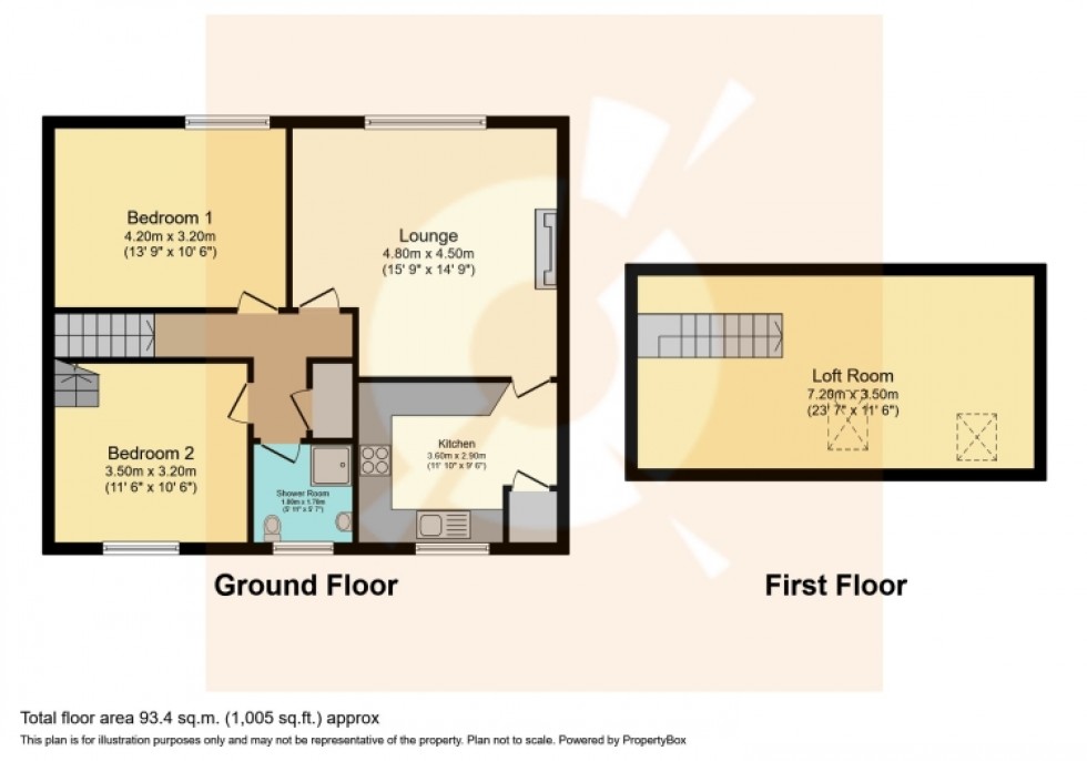 Floorplan for 131 Faifley Road, Clydebank, Dunbartonshire, G81 5AR, UK