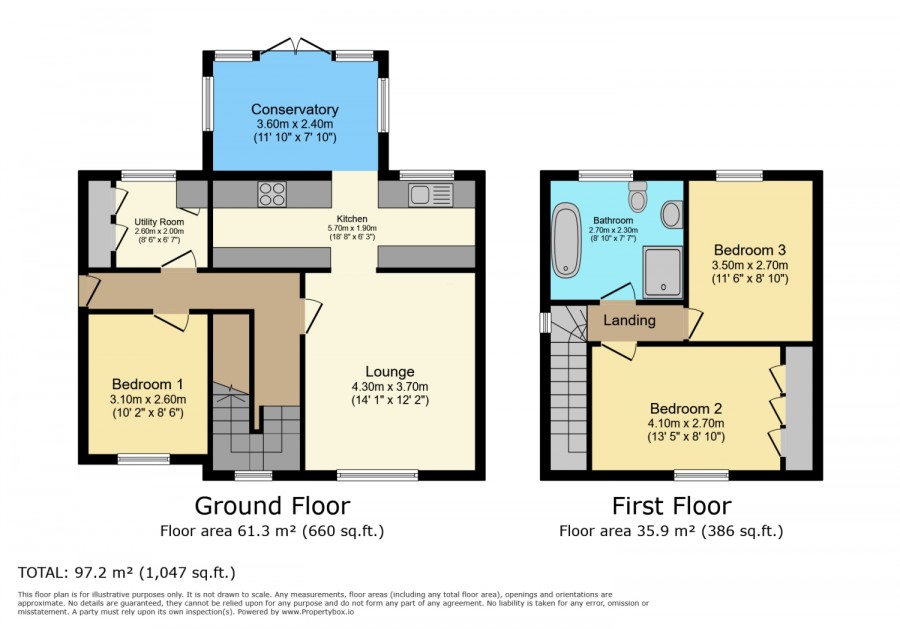 floorplan for 49 Smith Avenue, Glengarnock
