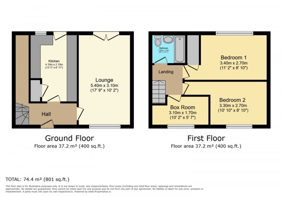 floorplan for 125 Clippens Road, Linwood