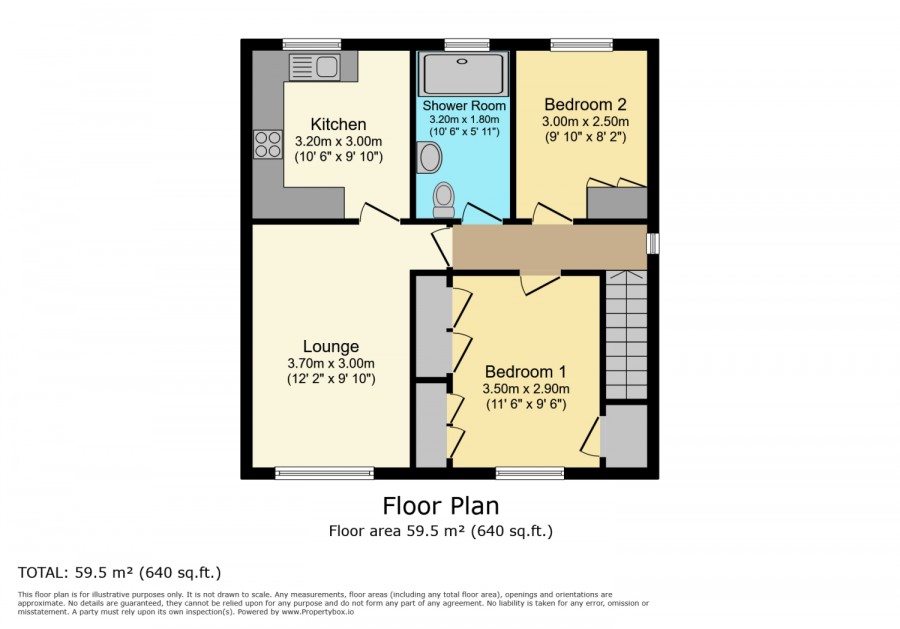 floorplan for 7 East Kirkland, Dalry
