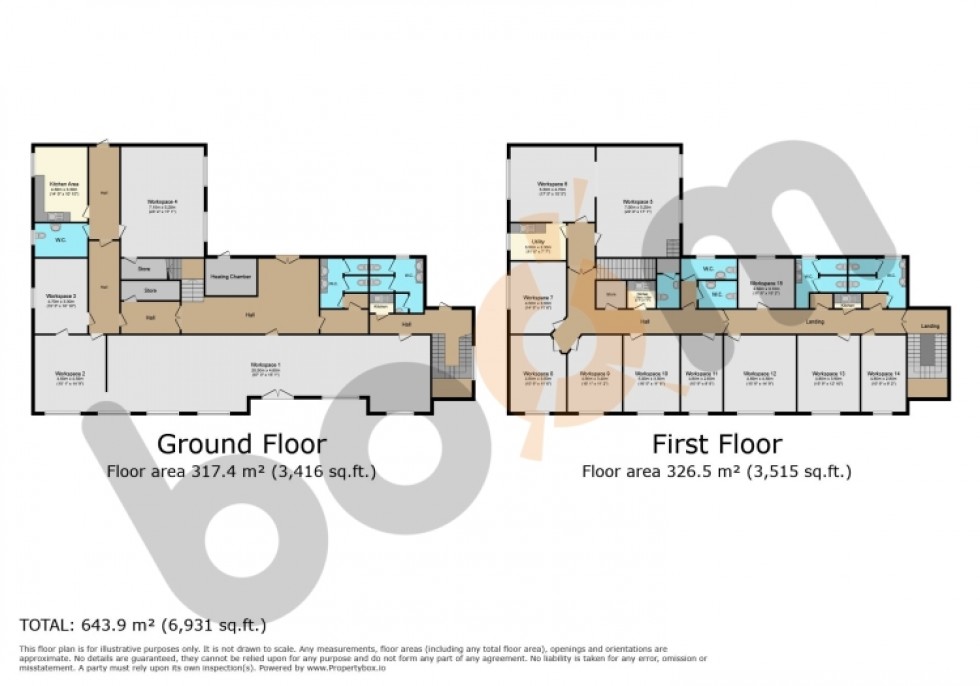Floorplan for Charleston House 87-95 Neilston Road, Paisley, Renfrewshire, PA2 6ES, UK