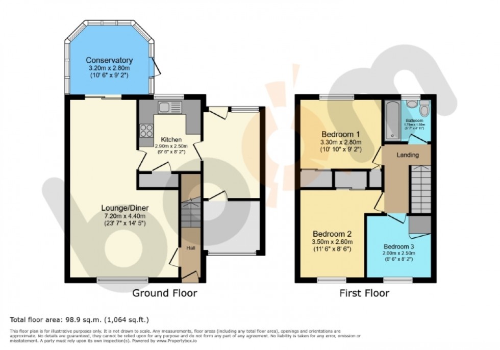 Floorplan for 6 Morrishill Drive, Beith, Ayrshire, KA15 1LS, UK