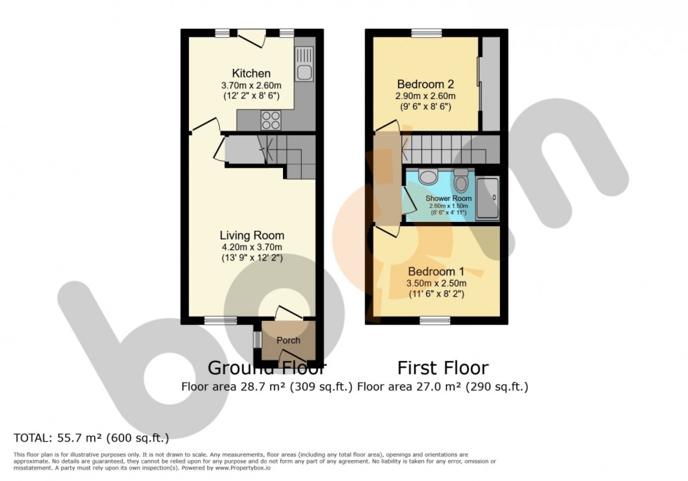 Floorplan for 28 Braefoot Crescent, Paisley