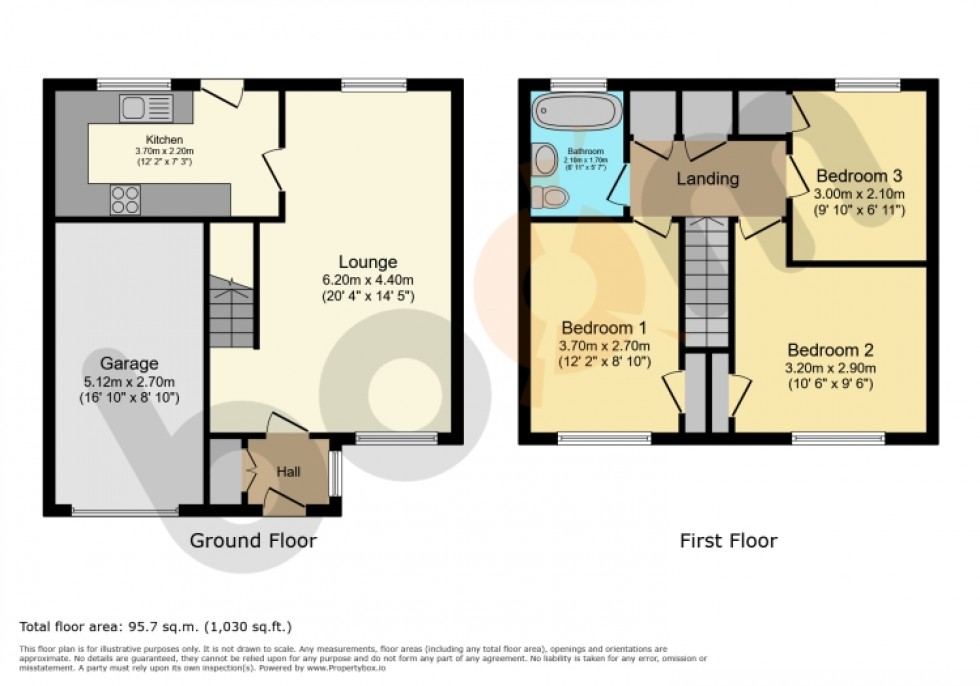 Floorplan for 27 Dipple Court, Kilbirnie, Ayrshire, KA25 7DR, UK