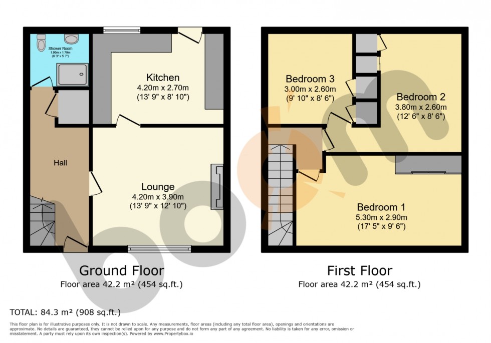 Floorplan for 20 Craigendon Oval, Paisley
