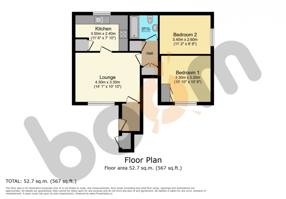 Floorplan for 37 Torburn Avenue, Giffnock