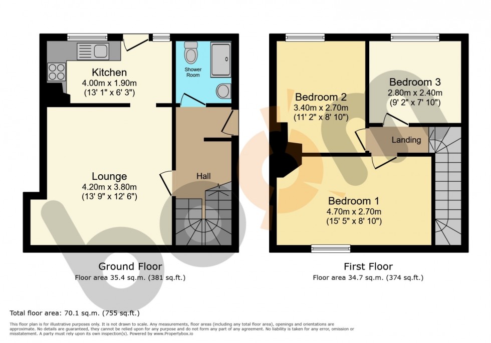Floorplan for 31 Longbar Avenue, Glengarnock