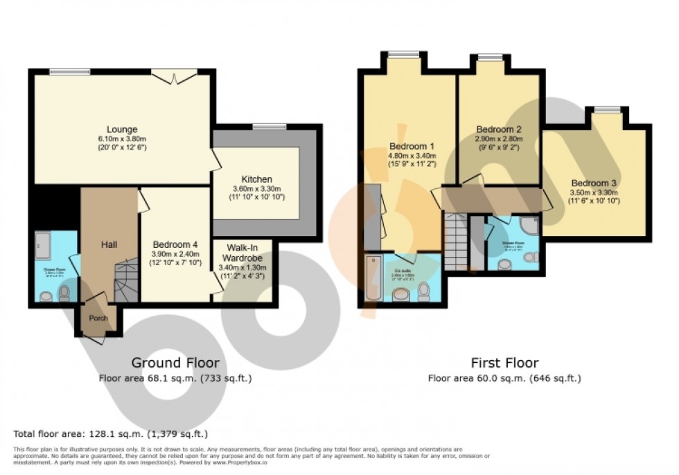 Floorplan for 8 Selvieland Farm Cottages Houston Road, Houston, Johnstone, PA6 7FG, UK