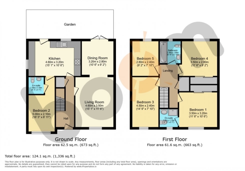 Floorplan for 2 Redhurst Lane, Paisley, Renfrewshire, PA2 8PZ, UK