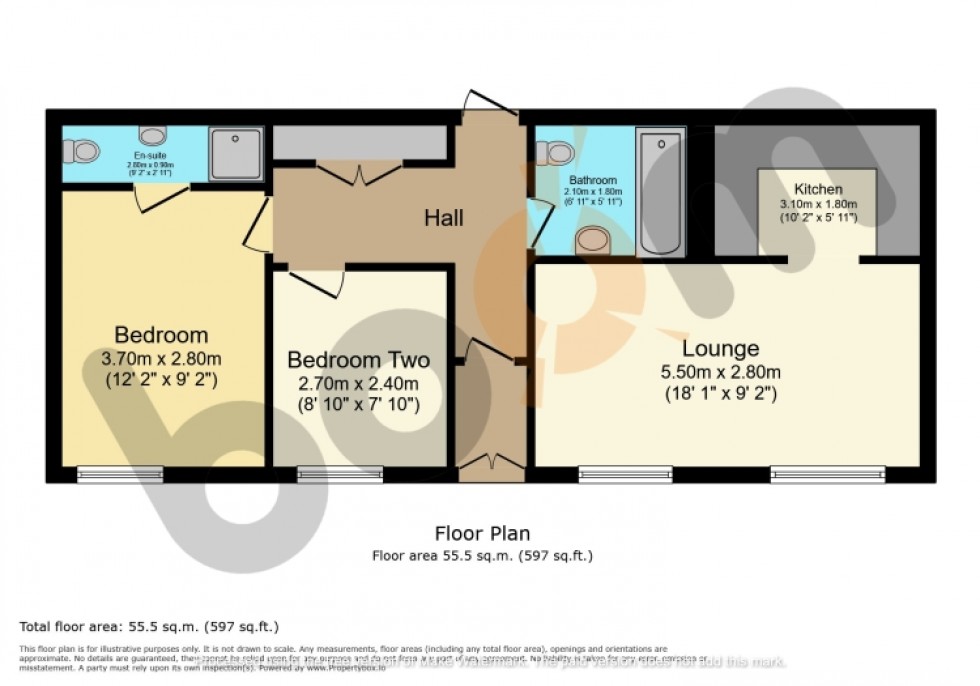 Floorplan for 10 Reform Street, Beith, Ayrshire, KA15 2AE, UK