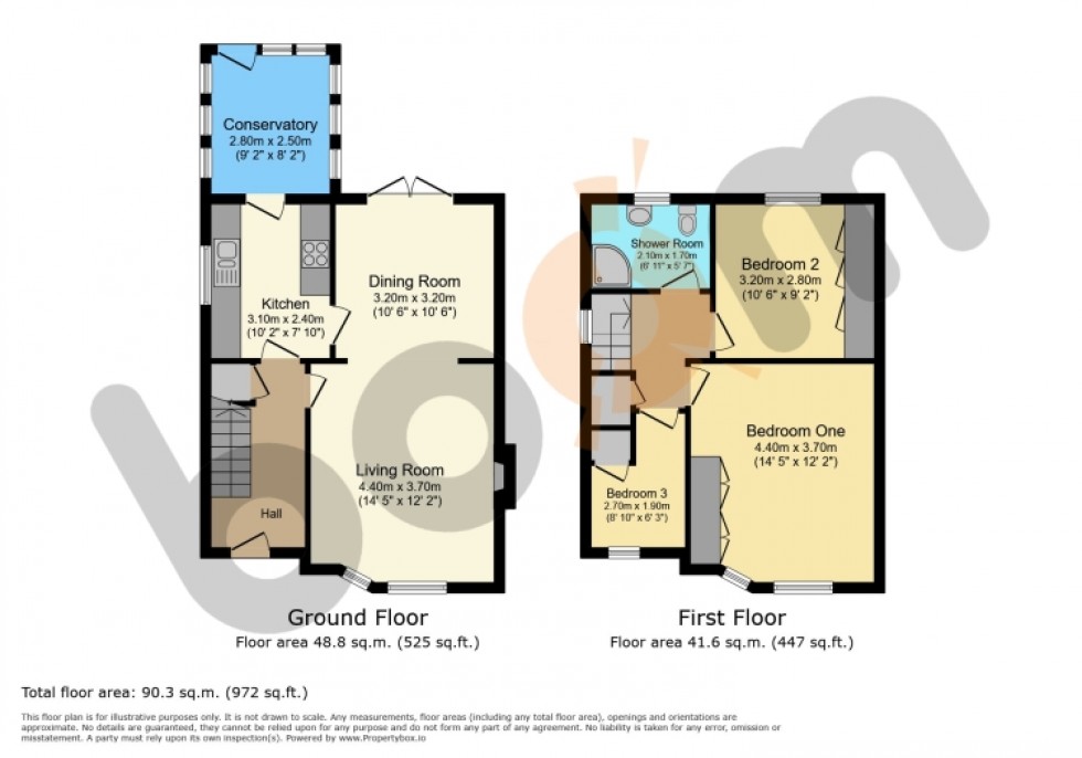 Floorplan for 4 Maxwell Road, Bishopton, Renfrewshire, PA7 5HE, UK