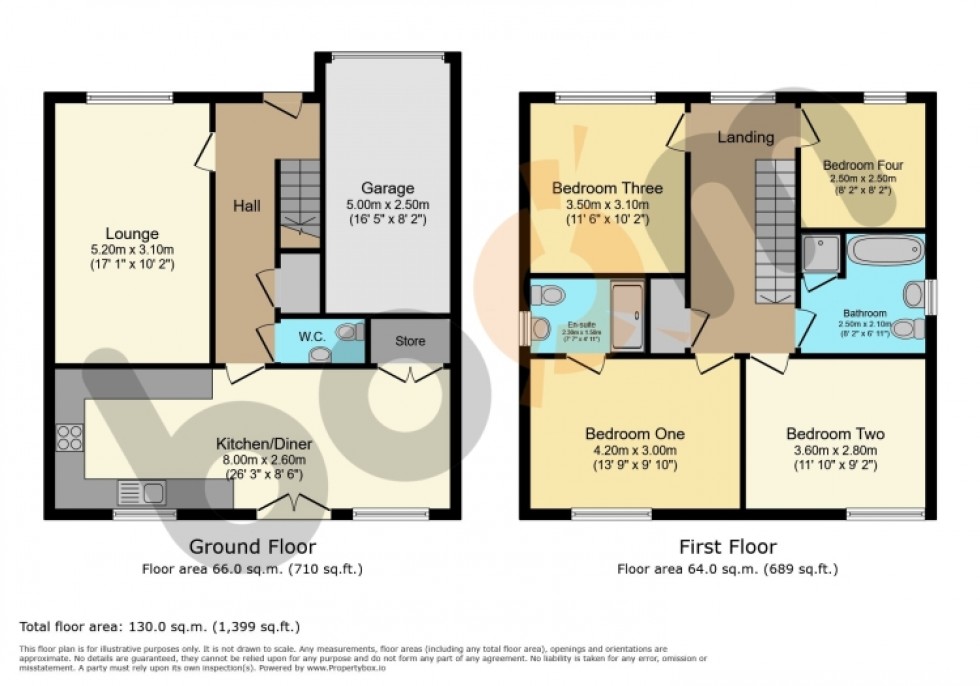 Floorplan for 50 Cowan Avenue, Johnstone, PA5 8FG, UK