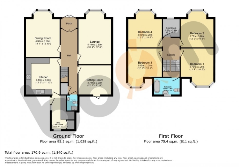 Floorplan for Balnagowan Horsewood Road, Bridge of Weir, Renfrewshire, PA11 3AT, UK