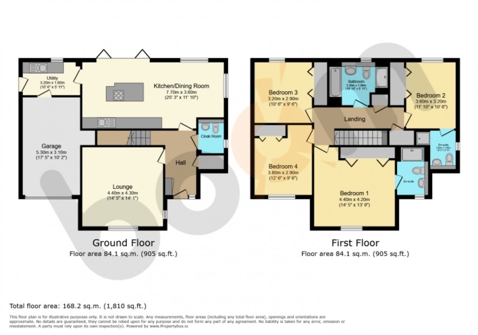 Floorplan for 6 Cairnmaith, Erskine, PA8 7FA, UK