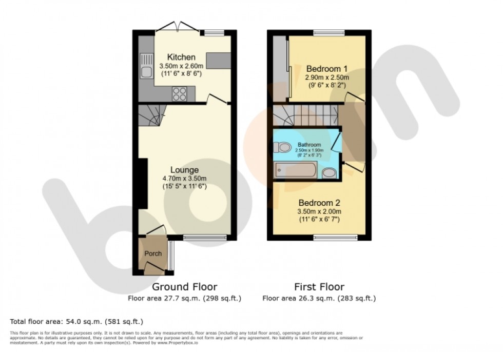 Floorplan for 17 Titchfield Way, Girdle Toll, Irvine, Ayrshire, KA11 1PP, UK