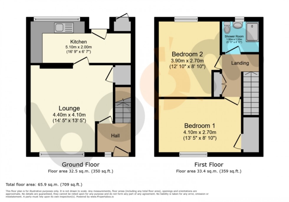 Floorplan for 10 Reid Avenue, Linwood, Paisley, Renfrewshire, PA3 3EW, UK