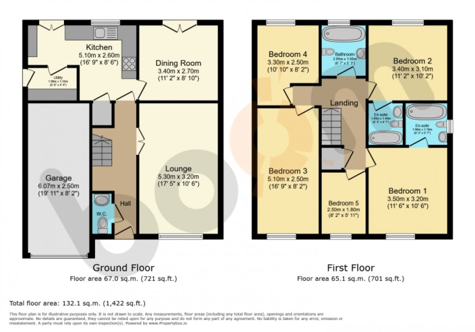 Floorplan for 10 Rousay Wynd, Kilmarnock, Ayrshire, KA3 2GP, UK