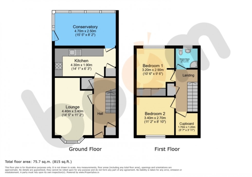 Floorplan for 3 Lochlibo Terrace Barrhead, Barrhead, Glasgow, Lanarkshire, G78 1LL, UK